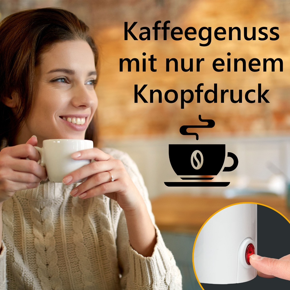 3327 Kaffeemaschine KA CLATRONIC Weiß