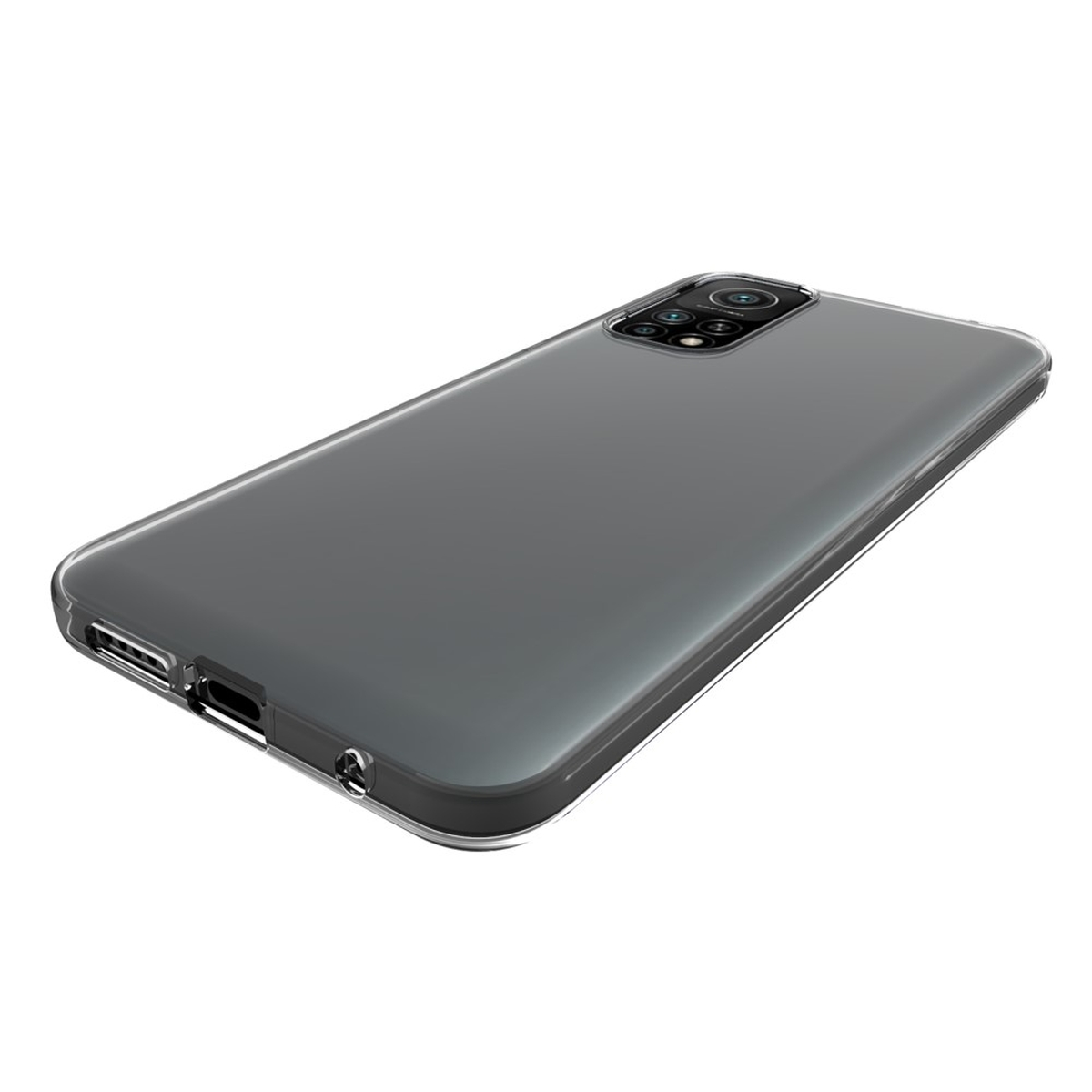 Note 4G/Note Backcover, Transparent 11S, Case dünn, COVERKINGZ Handyhülle Ultra Xiaomi, 11