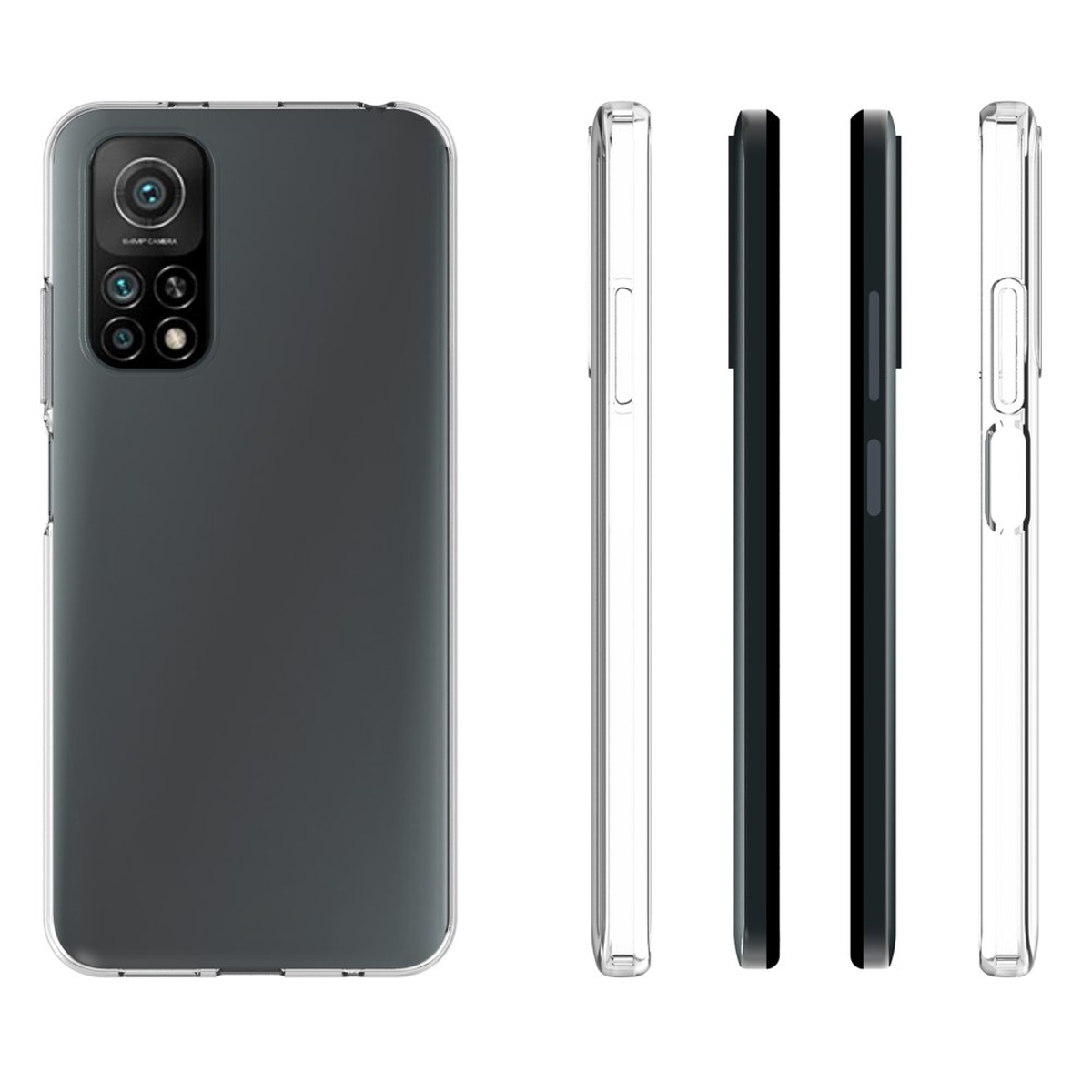 COVERKINGZ Handyhülle Case Ultra dünn, 11 4G/Note Note 11S, Backcover, Xiaomi, Transparent