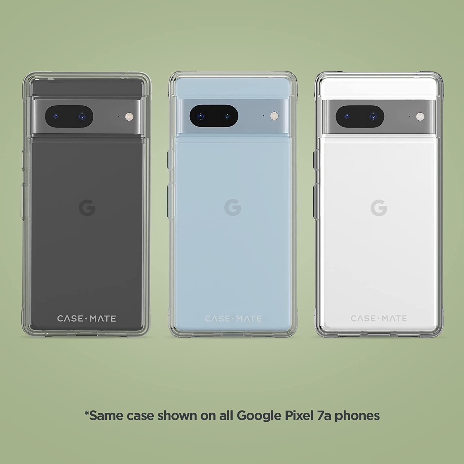 CASE-MATE Tough Clear, Backcover, Google, Pixel 7a, Transparent