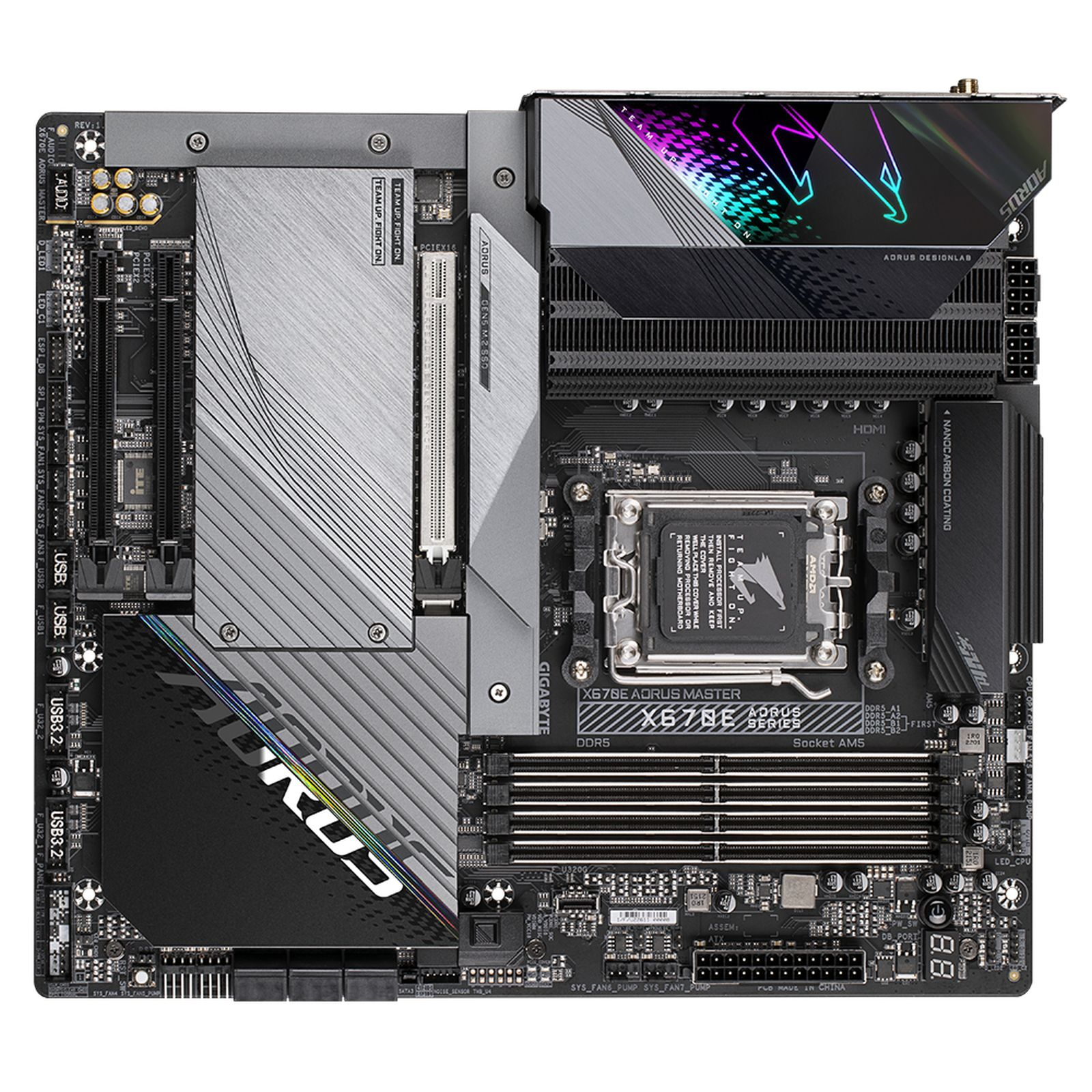 GIGABYTE X670E AORUS 1.0) Mainboards (REV. MASTER schwarz