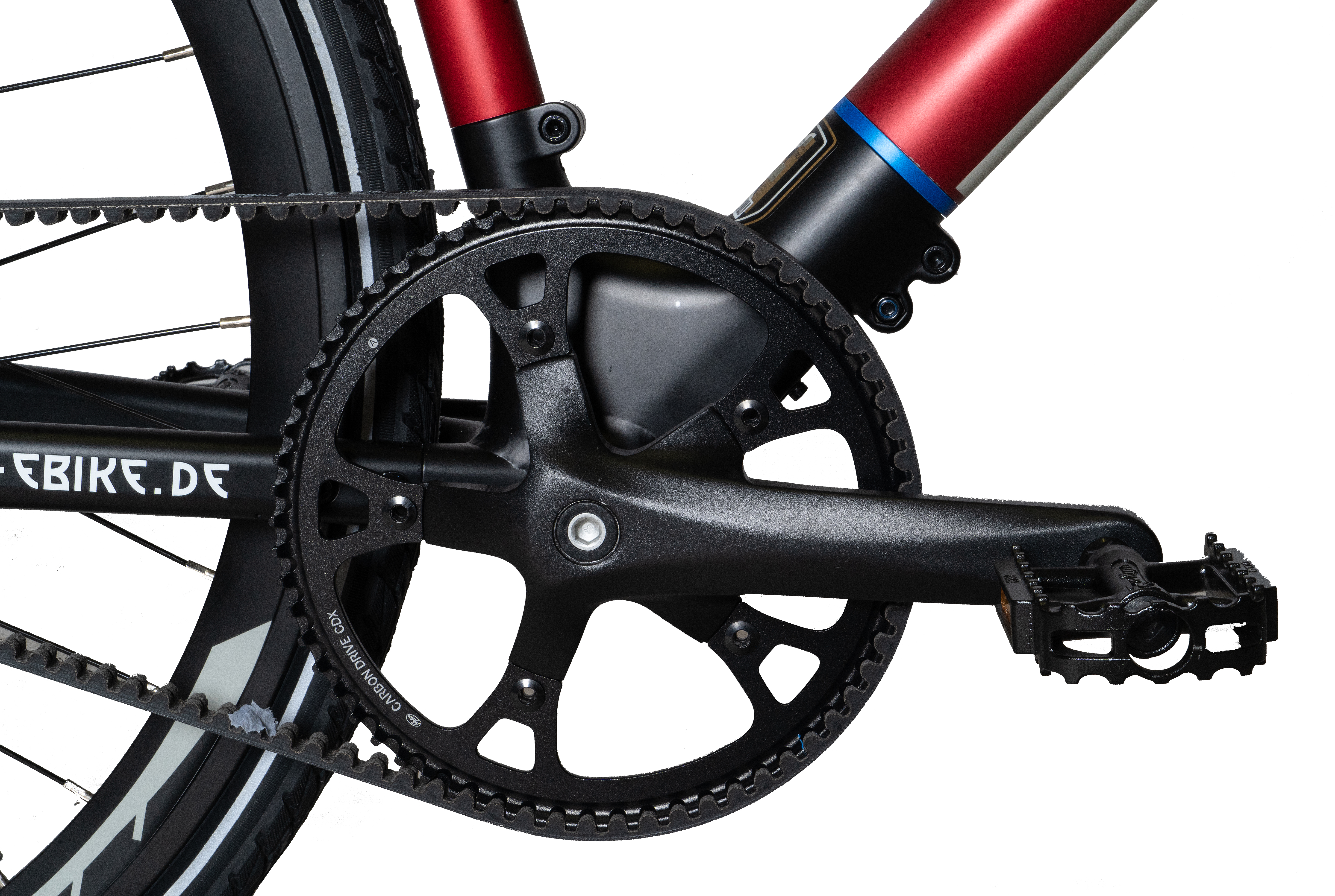 cm, Citybike Riemenantrieb rot Zoll (Laufradgröße: Modular schwarz NAEC 28 eONE 280, Zoll, Rahmenhöhe: Unisex-Rad, schwarz 28 53 rot)