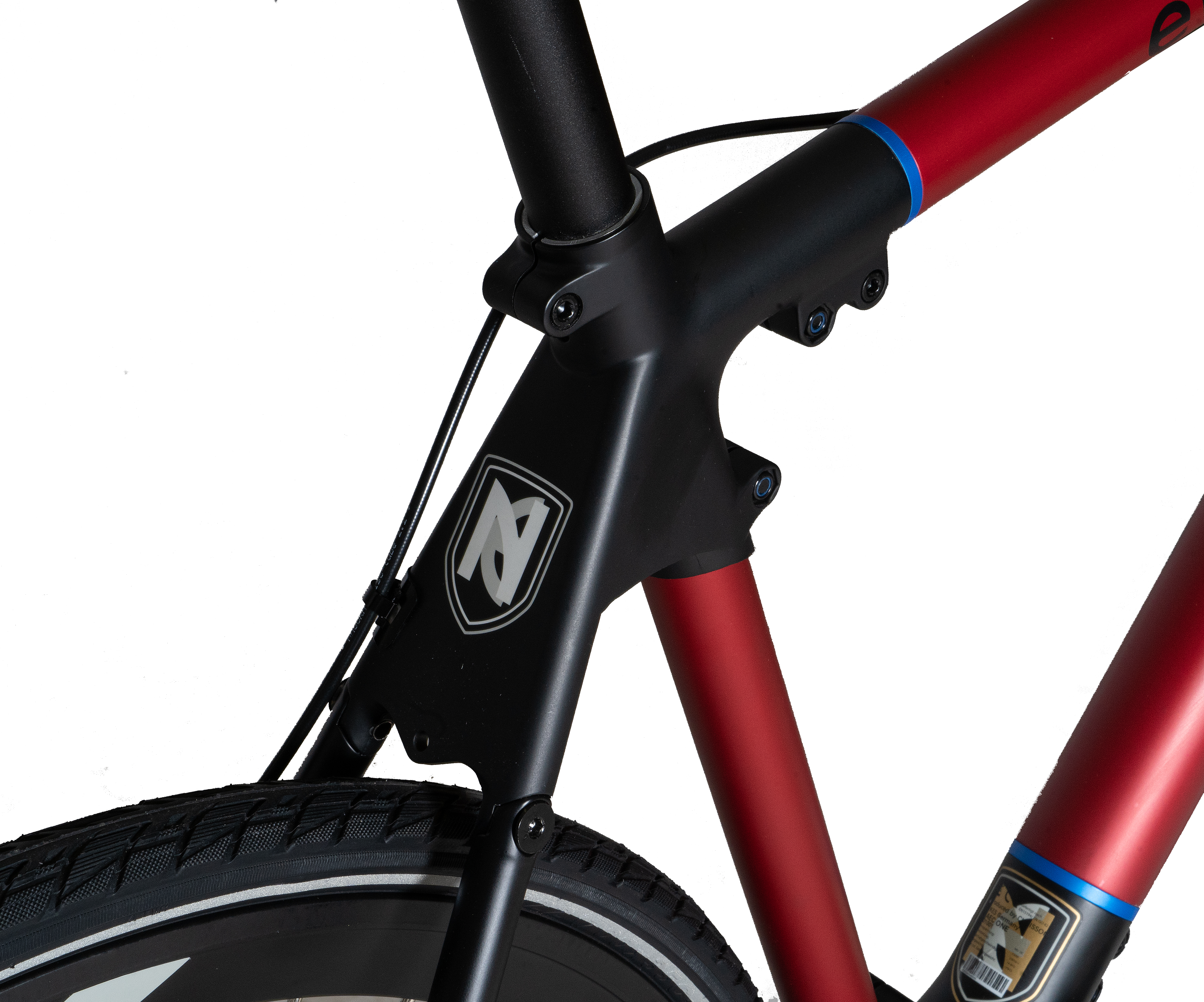 (Laufradgröße: schwarz Zoll, 280, rot cm, Riemenantrieb rot) 28 NAEC 53 Citybike Zoll Modular Unisex-Rad, Rahmenhöhe: schwarz eONE 28