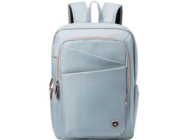 Teal SD1006FB-14 Türkisblau, Finder KATY Backpack SWISSDIGITAL | ROSE Blue