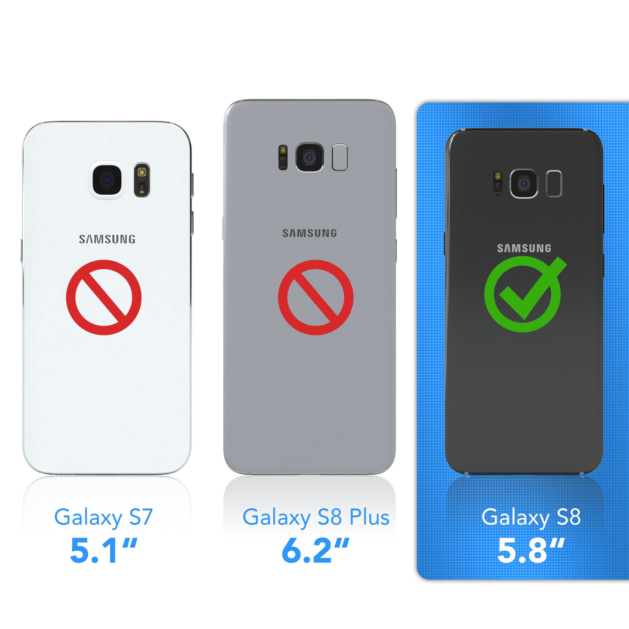 S8, Galaxy Backcover, Samsung, CASE Glitzerhülle EAZY Flüssig, Rot