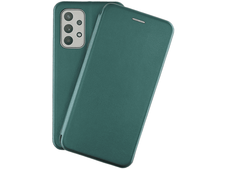Galaxy Bookcover, Dunkelgrün Samsung, A53 5G, Bookcase Rounded, JAMCOVER