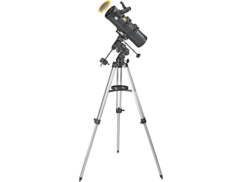 BRESSER Spica Plus 130/1000 EQ Spiegelteleskop inkl. Zubehör Set 50, 1000 mm, Teleskop