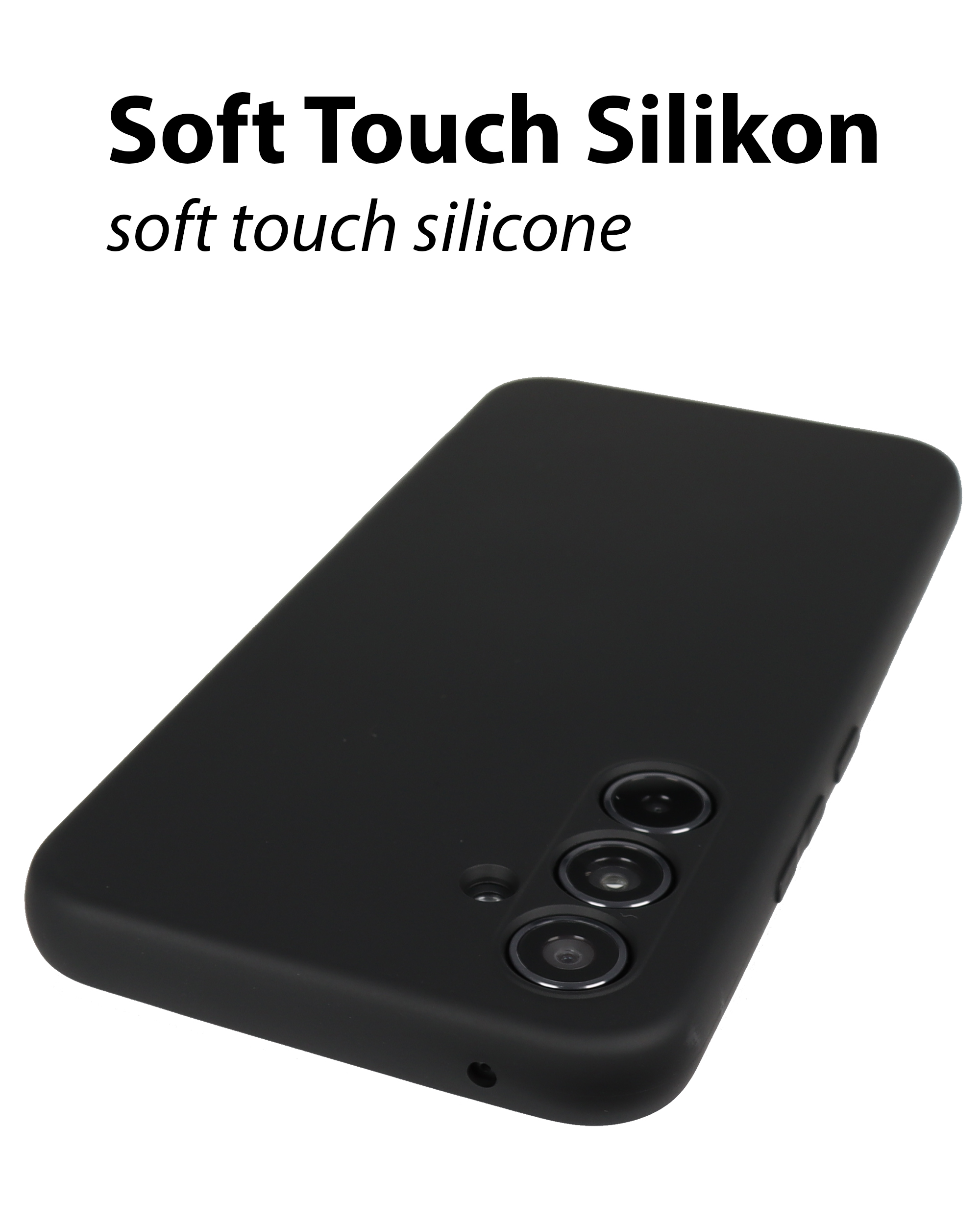 Backcover, Samsung, HONJU FIT Galaxy A54 5G, schwarz Black,