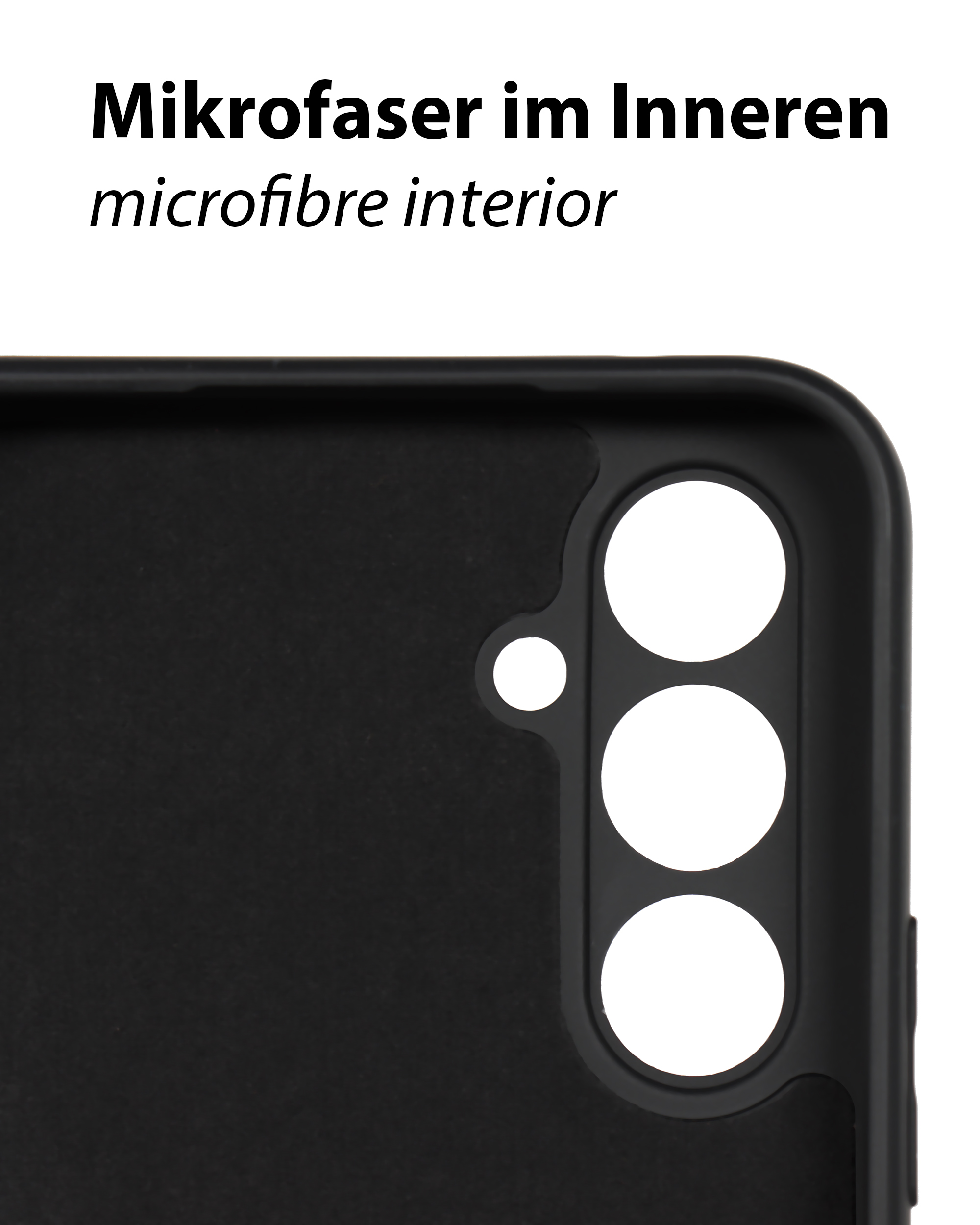 Backcover, Samsung, HONJU FIT Galaxy A54 5G, schwarz Black,