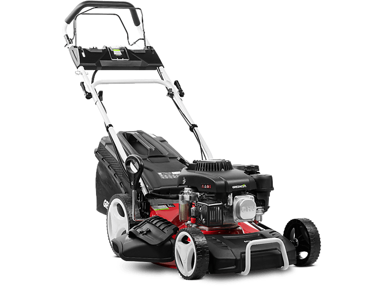 Cortacésped  - Cortacésped de gasolina GREENCUT GLM770XE 150cc 6cv arranque eléctrico GREENCUT