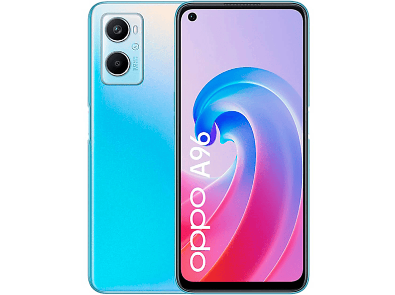 Móvil - OPPO OPPO A96 8+128GB 6.59" Sunset Blue DS EU, Azul, 128 GB, 8 ...