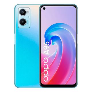 Móvil - OPPO OPPO A96 8+128GB 6.59" Sunset Blue DS EU, Azul, 128 GB, 8 GB RAM, 6,59 ", Qualcomm SM6225 Snapdragon 680 4G (6 nm), Android