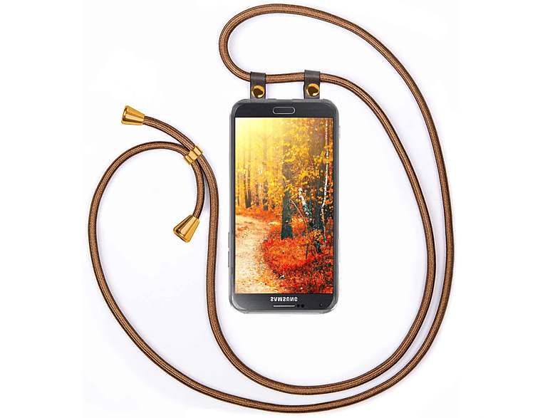 MOEX Handykette, Backcover, Samsung, Galaxy Note 3, Shiny Brown