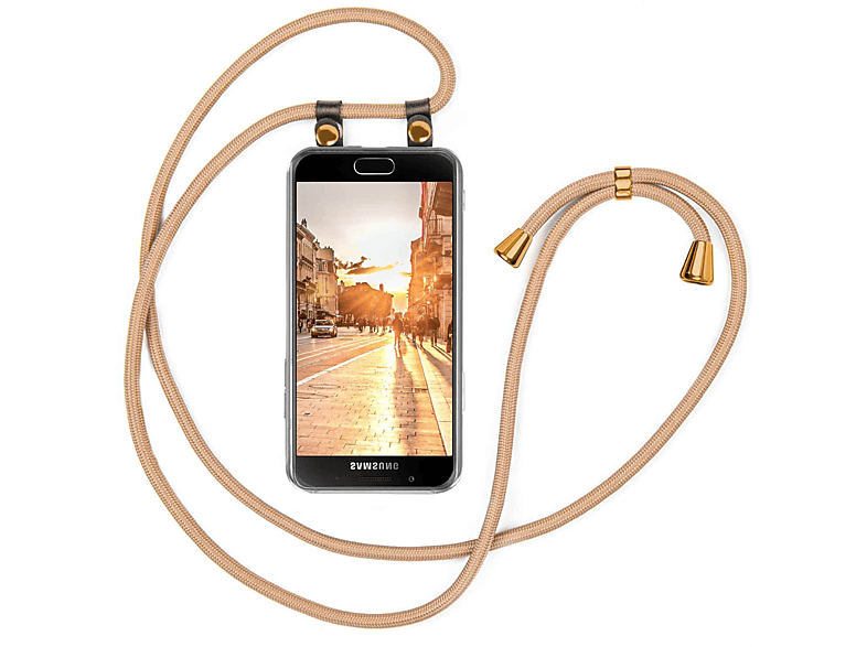 Gold Backcover, A5 Samsung, Galaxy MOEX (2016), Handykette,