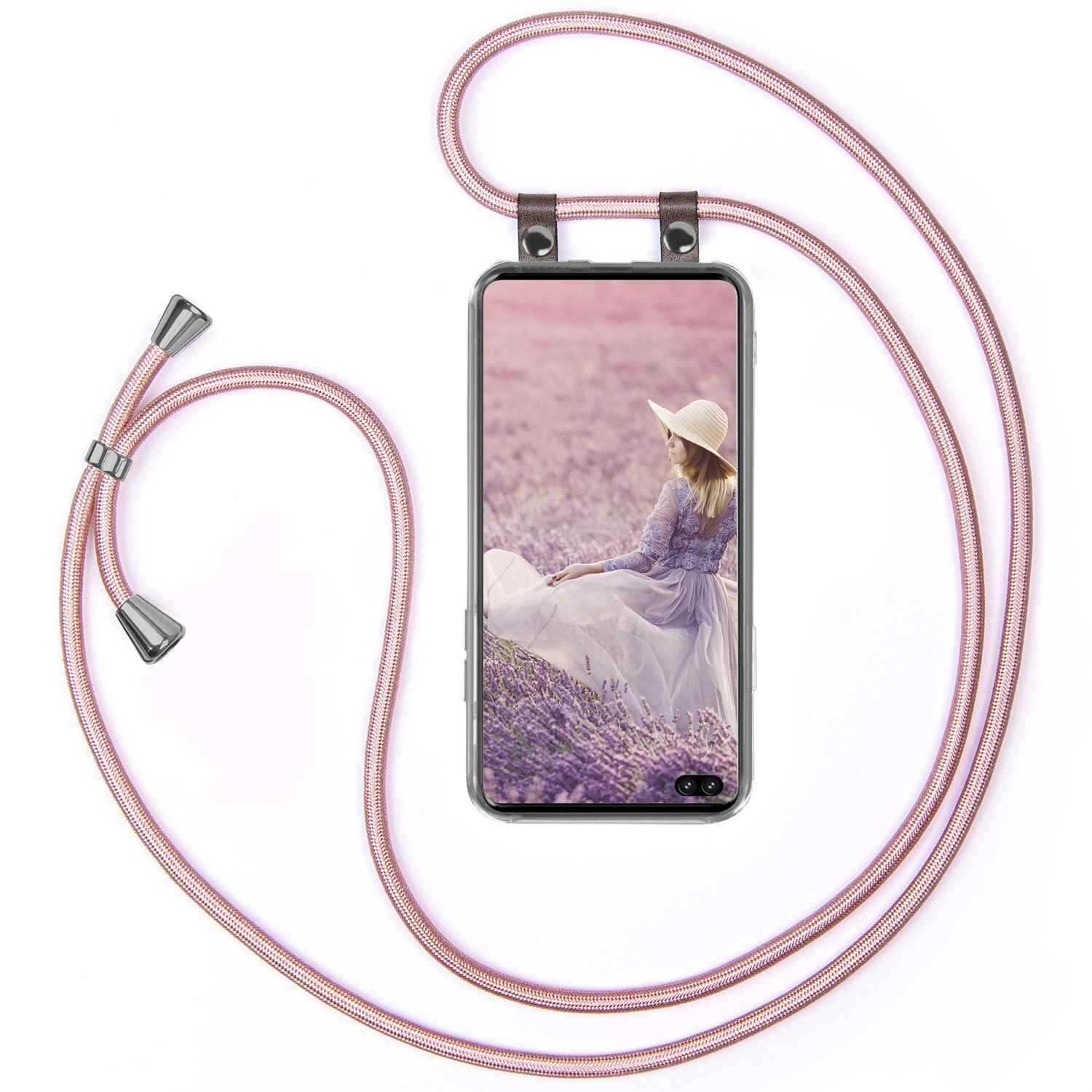 Handykette, S10 Backcover, Samsung, Plus, MOEX Galaxy Rose Gold