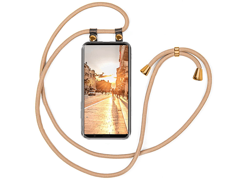 MOEX Handykette, Backcover, Sony, Xperia 1, Gold