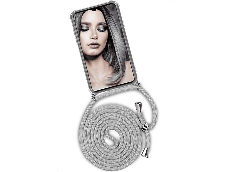 ONEFLOW Twist Case, Backcover, (Silber) Silverstar (2019), Y5 Huawei