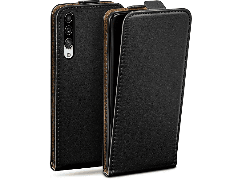 MOEX Flip Case, Flip Cover, Samsung, Galaxy A90 5G, Deep-Black