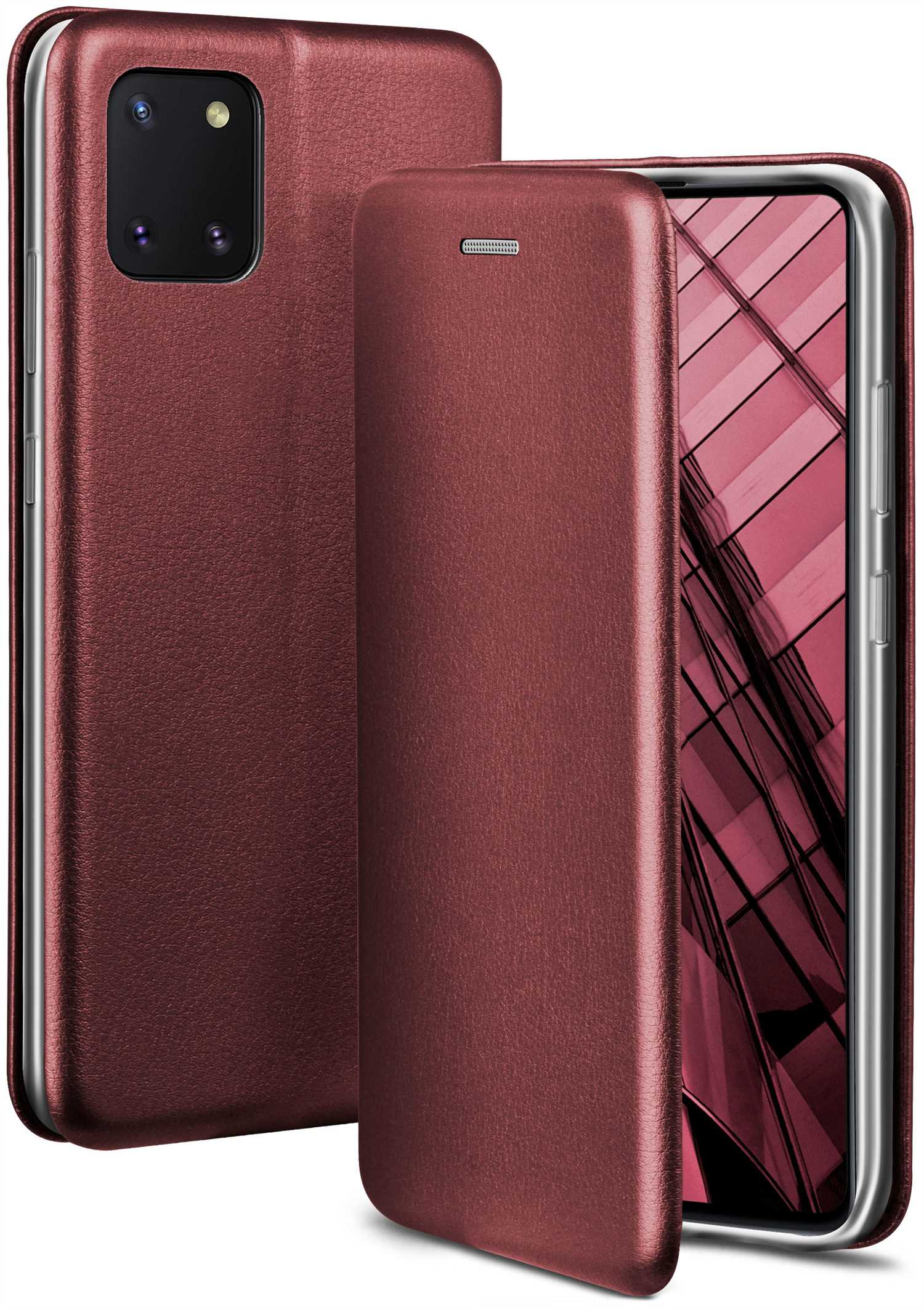 Cover, Business ONEFLOW - Samsung, Case, Lite, Galaxy 10 Burgund Red Note Flip