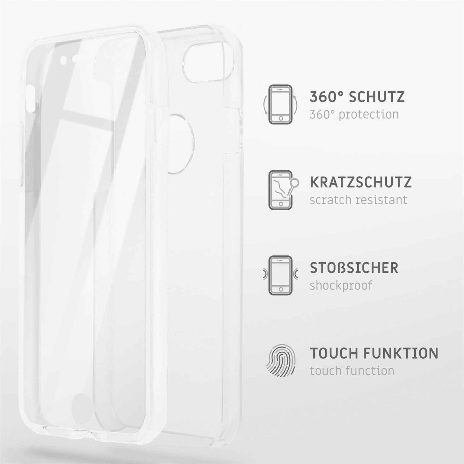 ONEFLOW Touch Case, iPhone Ultra-Clear Full (2020/2022), Apple, Cover, SE