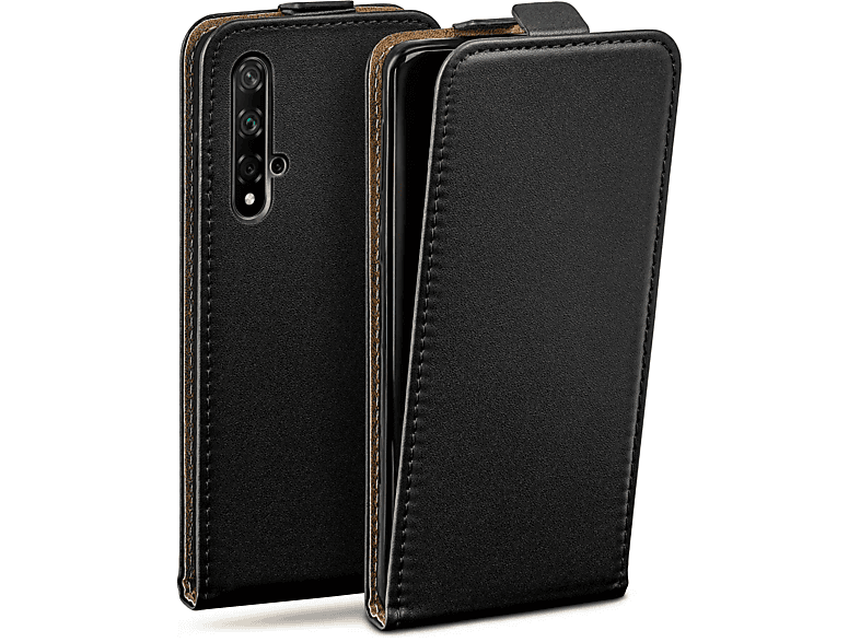 nova Case, 5T, Flip MOEX Cover, Huawei, Flip Deep-Black