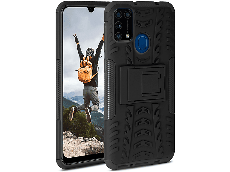 ONEFLOW Tank Case, Backcover, Galaxy M31, Obsidian Samsung