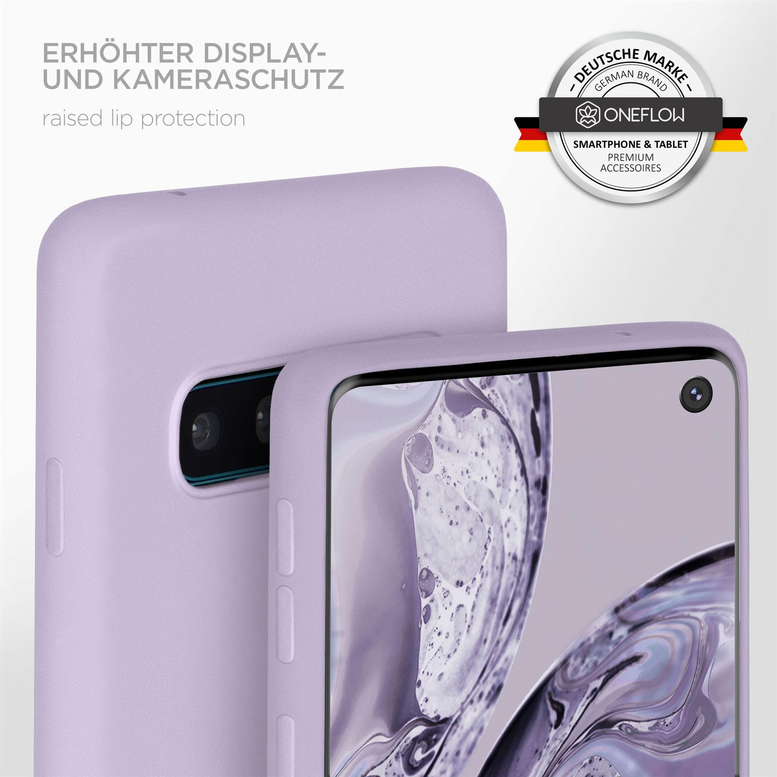 Backcover, Samsung, Flieder Soft Galaxy ONEFLOW S10, Case,