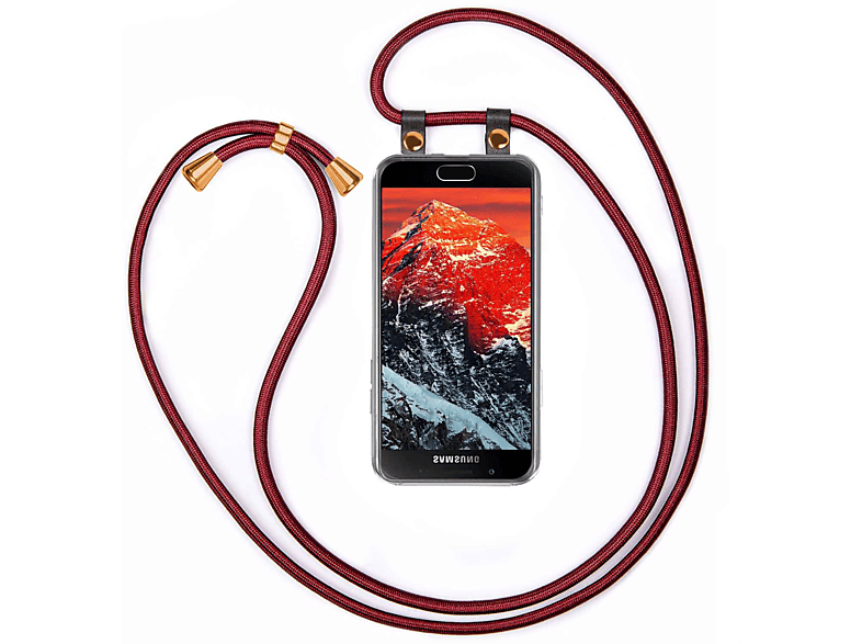 MOEX Handykette, Backcover, Samsung, Galaxy A5 (2016), Shiny Red