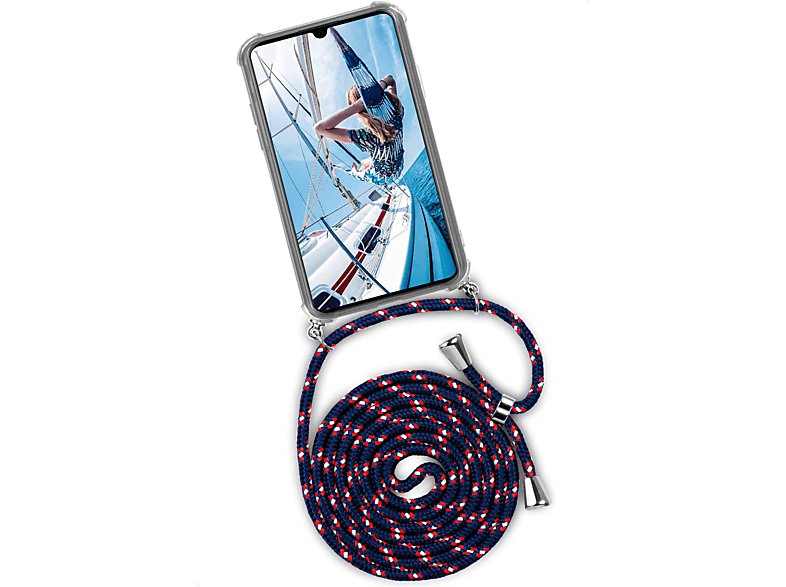 ONEFLOW Twist Case, Backcover, Huawei, Y5 (2019), Nautic Life (Silber)