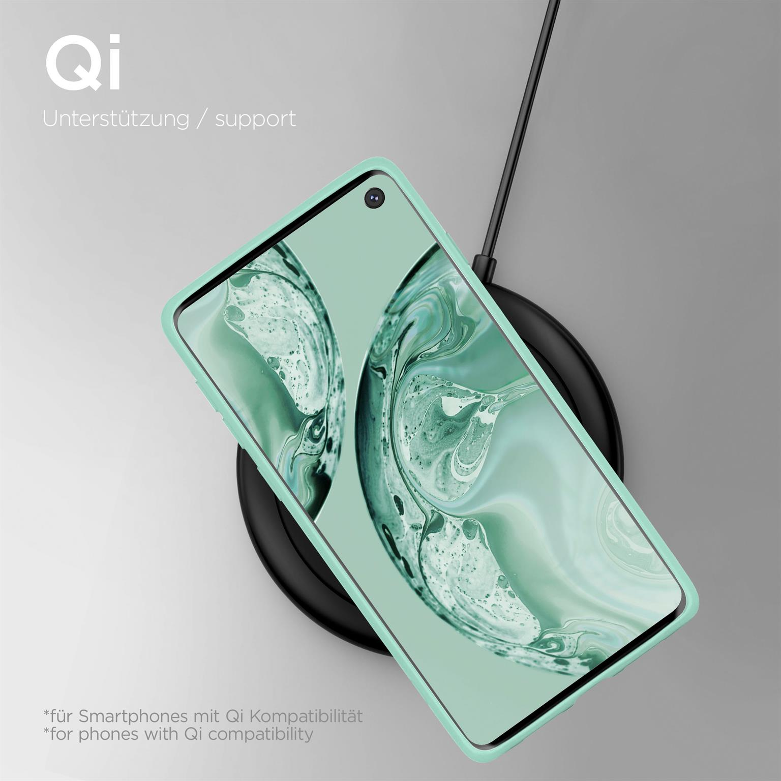 ONEFLOW Mint Samsung, Soft Galaxy Backcover, Case, S10,