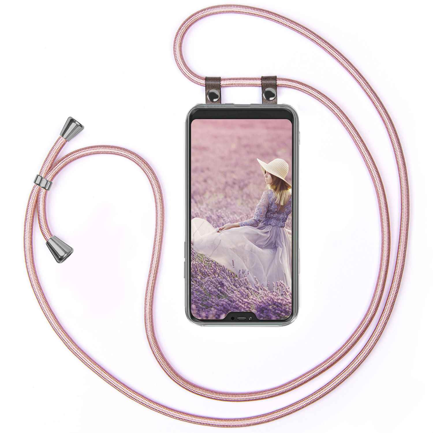 MOEX Handykette, A2 Lite, Mi Gold Xiaomi, Rose Backcover