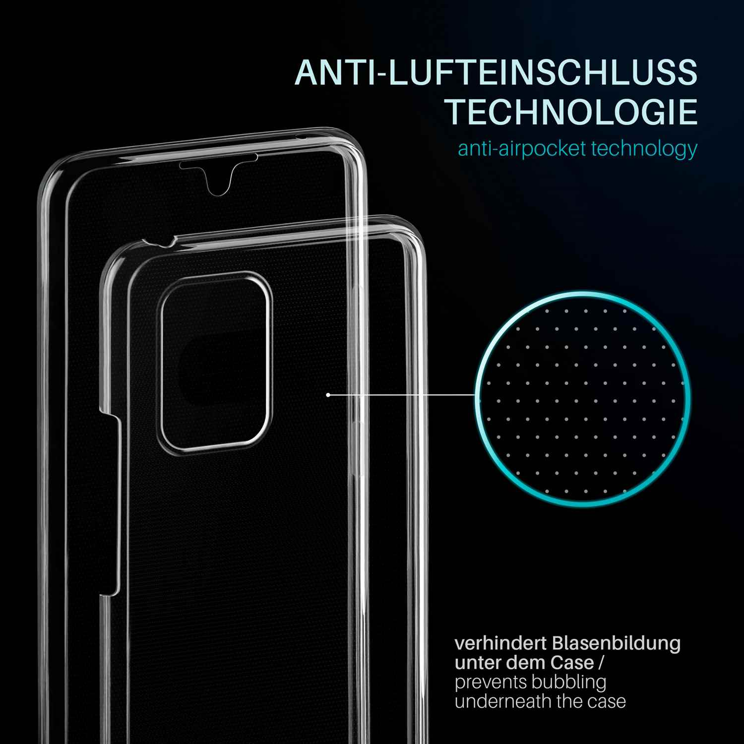 MOEX Double Galaxy S10 Samsung, Case, Crystal Lite, Full Cover