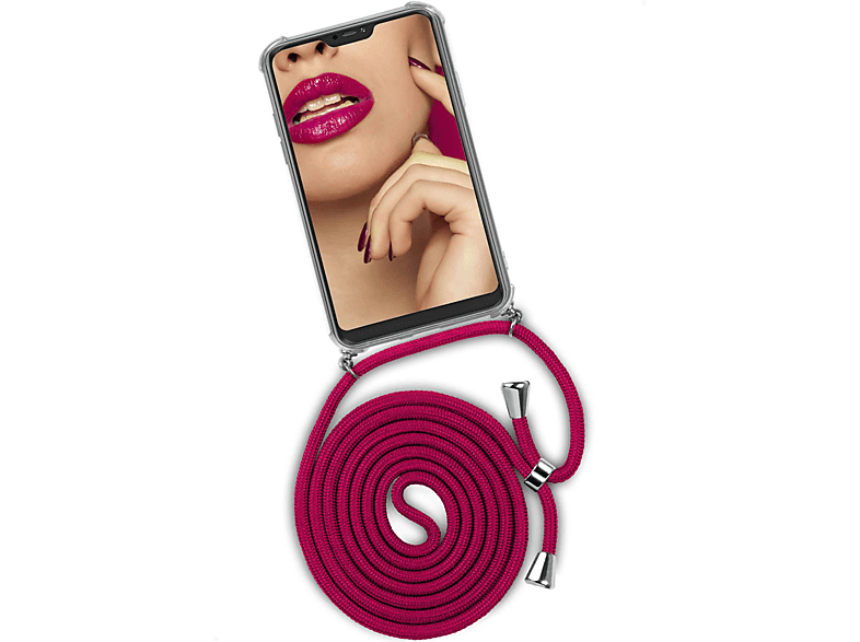 Kiss Case, Twist Hot Note (Silber) ONEFLOW Xiaomi, Redmi Backcover, 8 Pro,
