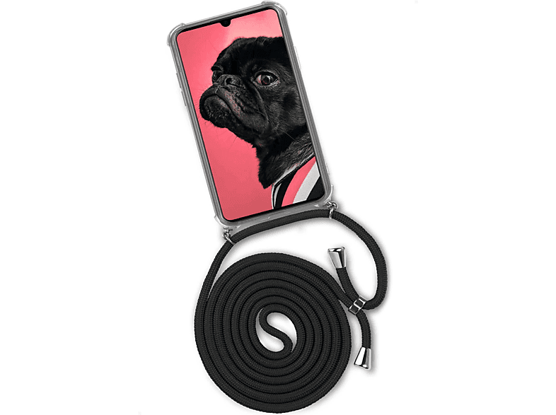ONEFLOW Twist Case, Huawei, (2019), Black Y5 (Silber) Diamond Backcover