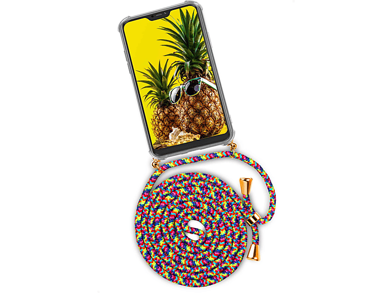 ONEFLOW Twist Case, Backcover, Xiaomi, Redmi Note 8 Pro, Fruity Friday (Gold)