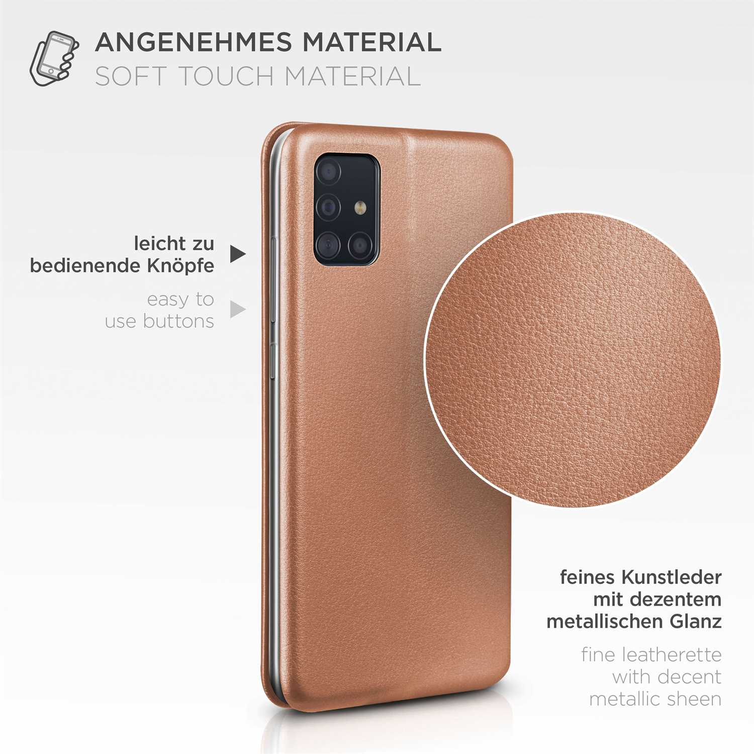 ONEFLOW Flip Cover, Rosé Business Samsung, - Galaxy Case, A51, Seasons