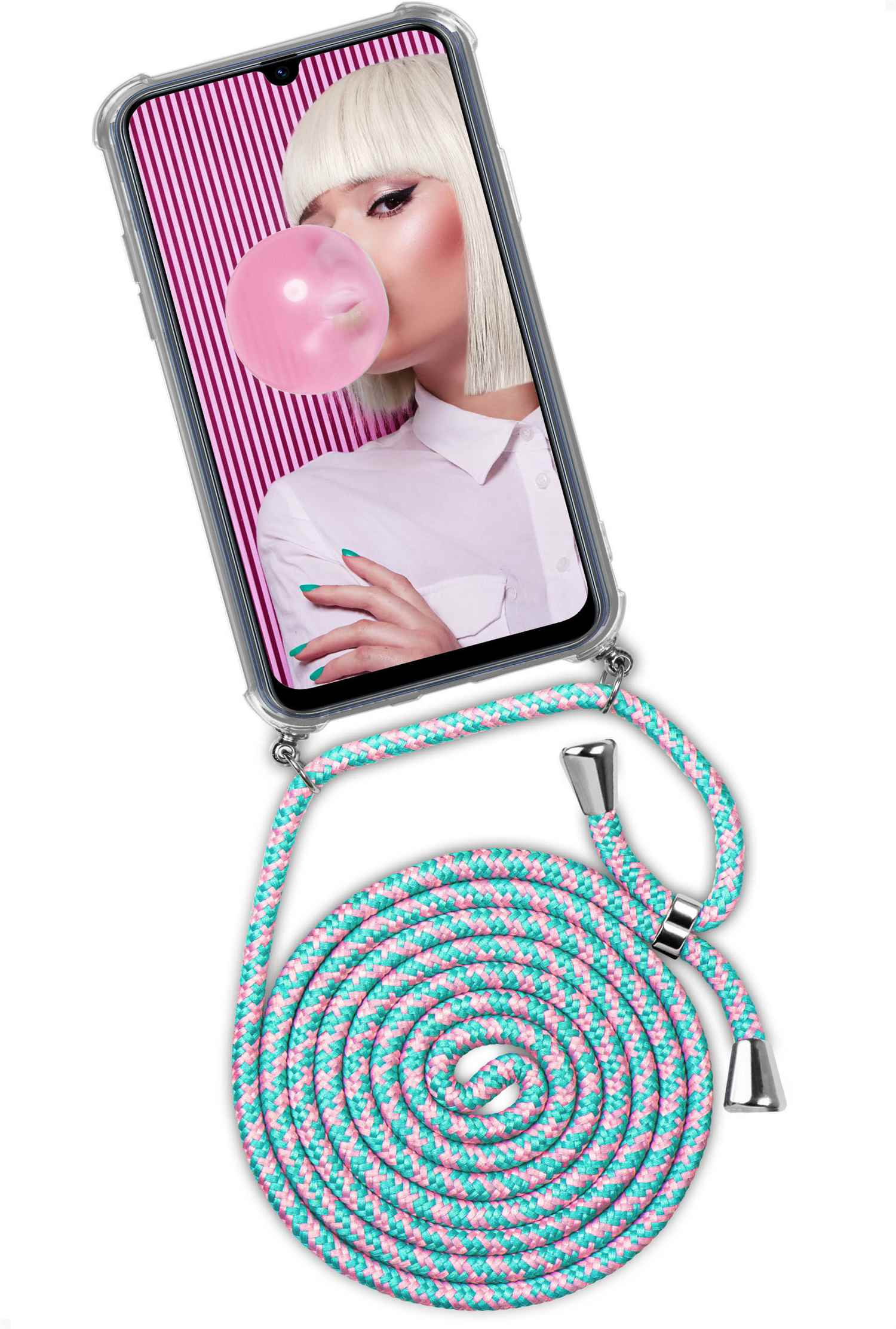 ONEFLOW Twist Case, Backcover, M31, Bubblegum Galaxy (Silber) Samsung