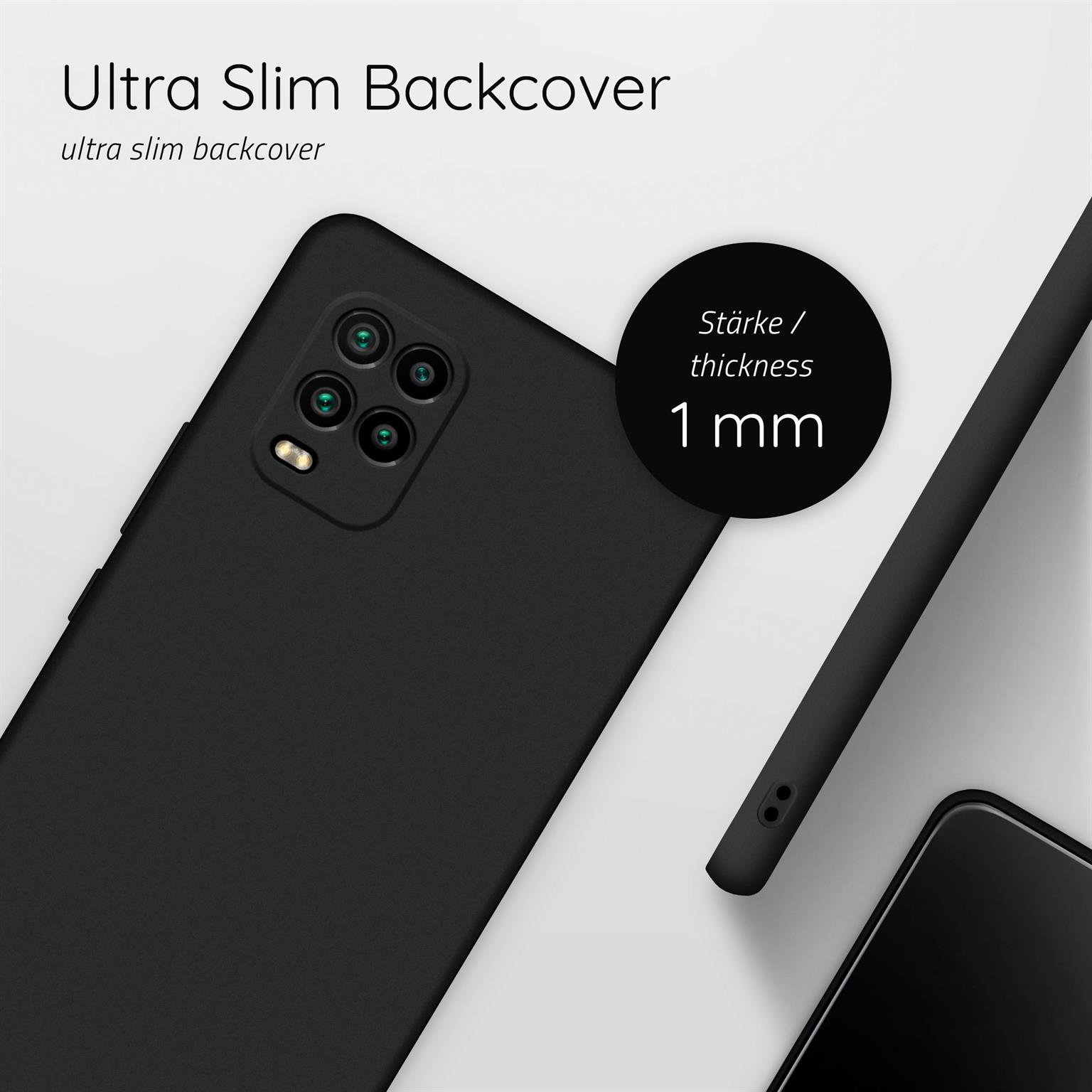 5G, Alpha Lite Backcover, MOEX Schwarz Case, Xiaomi, 10 Mi