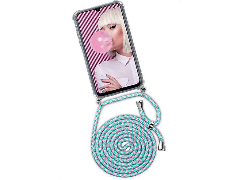 ONEFLOW Twist Case, Backcover, (Silber) Bubblegum A41, Galaxy Samsung