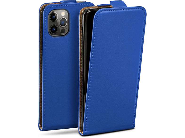Max, iPhone Flip MOEX Royal-Blue Cover, Case, Pro Flip Apple, 12