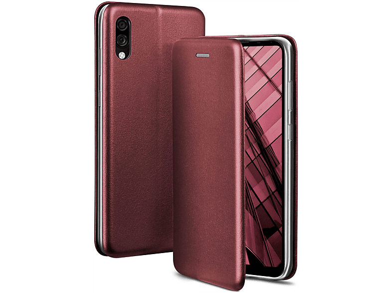 Cover, - Burgund A5 Business ZTE, Case, Red ONEFLOW 2020, Flip Blade