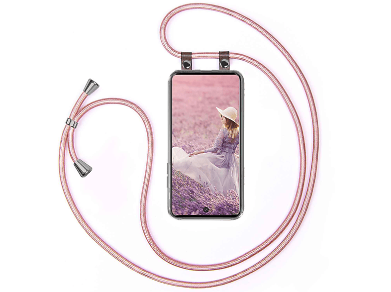 MOEX Handykette, Backcover, Xiaomi, Redmi Note 9 Pro, Rose Gold