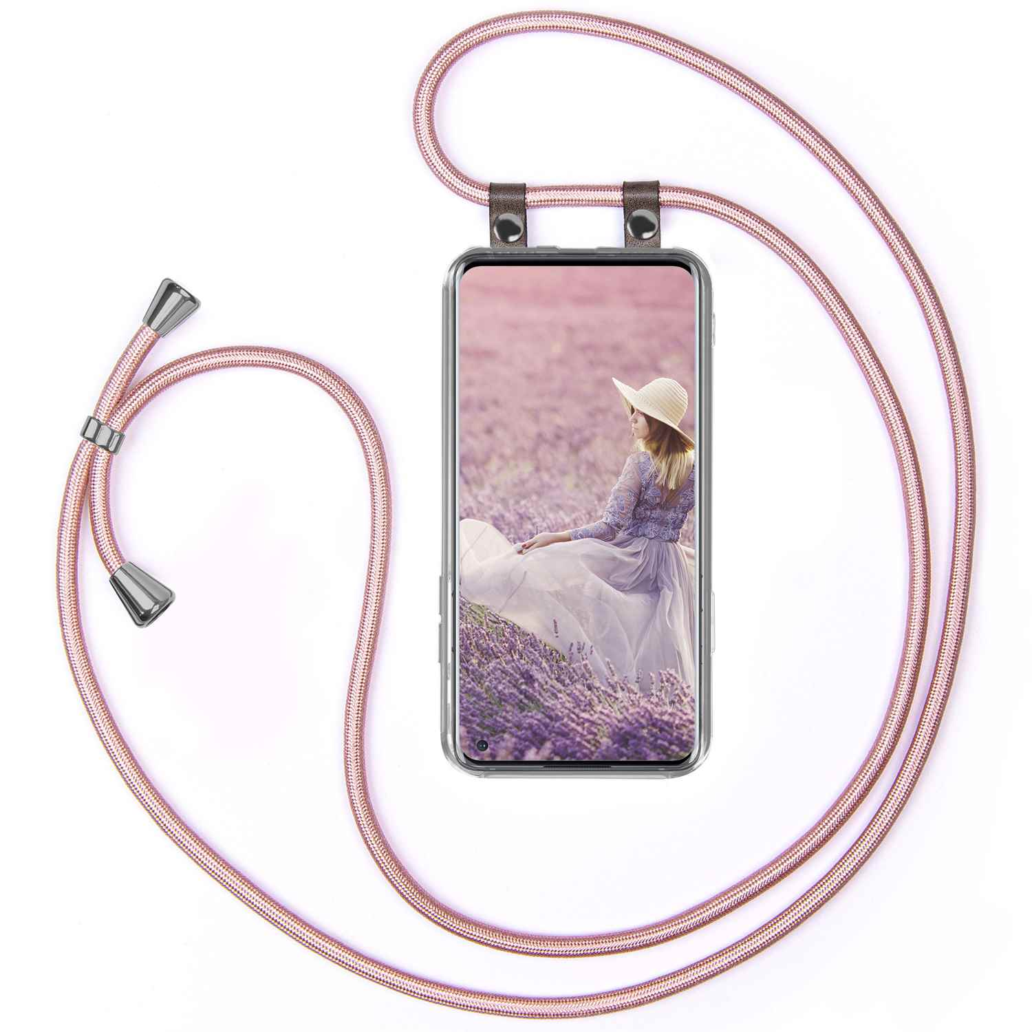 MOEX Handykette, Backcover, Pro, OnePlus, Rose 8 Gold