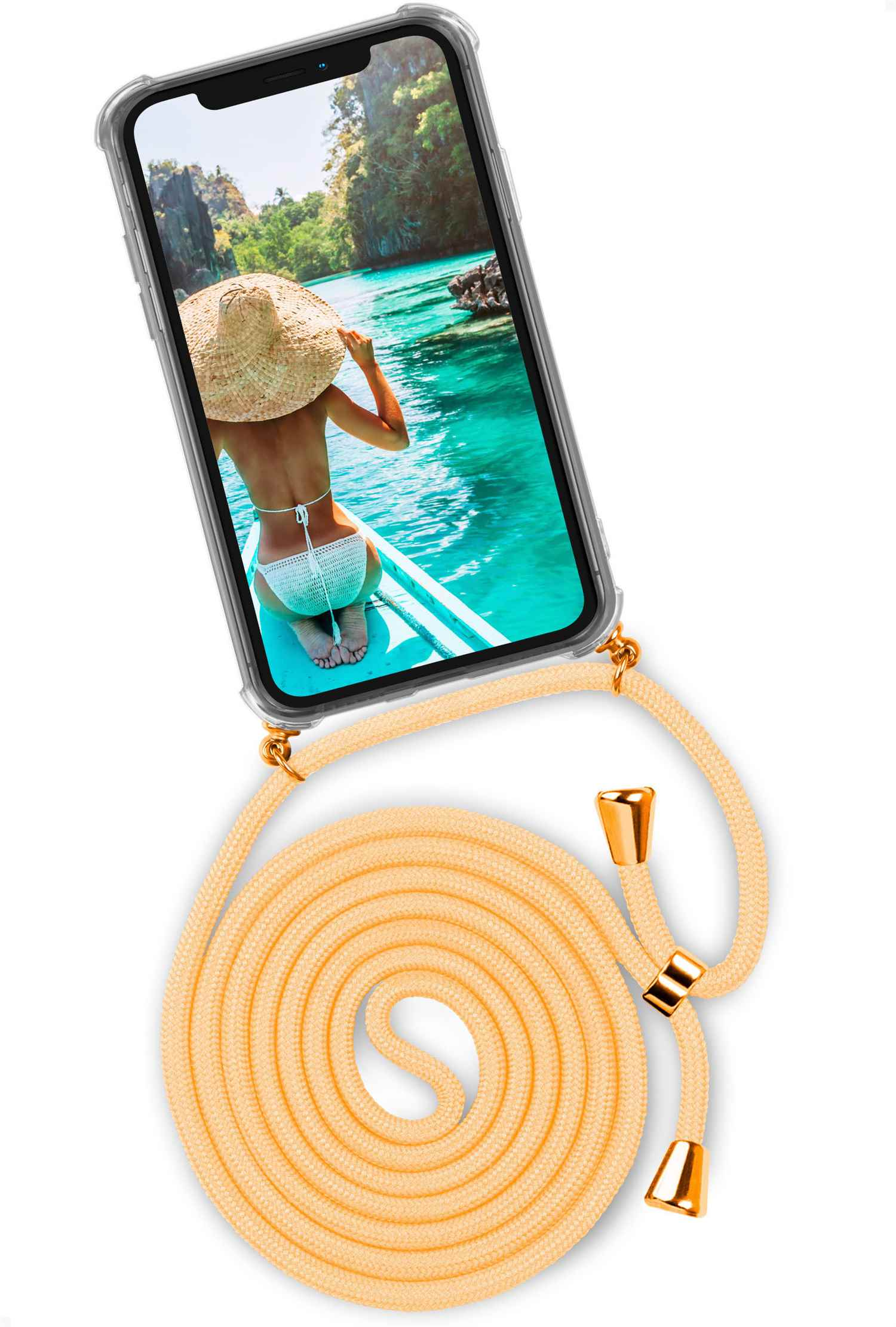 ONEFLOW Twist Case, Backcover, Apple, 12 Sunburst iPhone (Gold) Pro