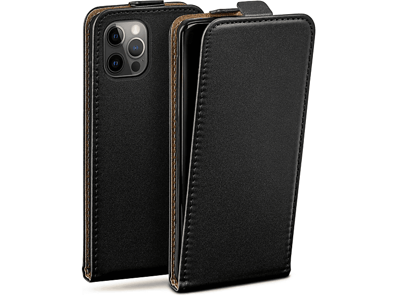 MOEX Flip Case, Pro 12 Max, Apple, Flip iPhone Deep-Black Cover