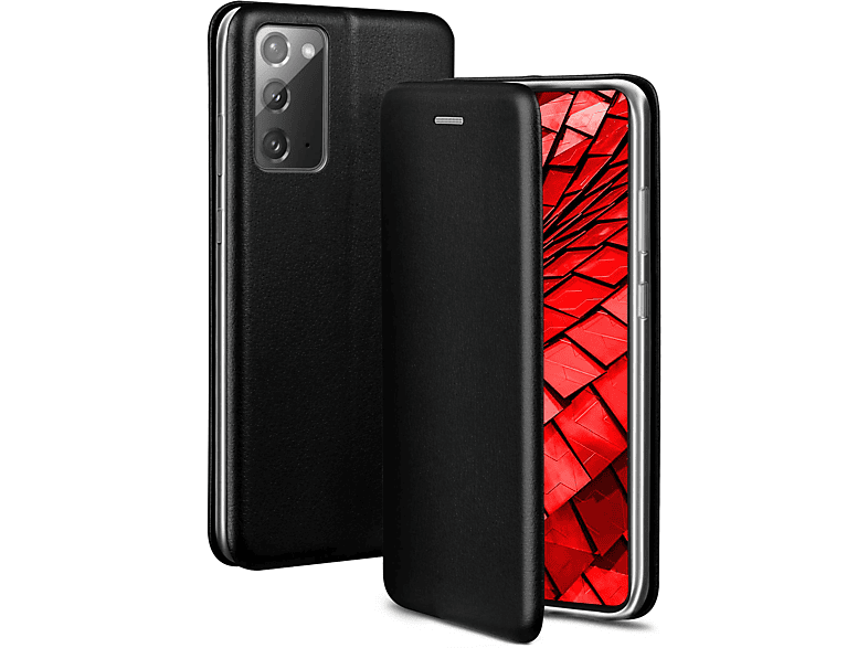 Tuxedo Flip - ONEFLOW Samsung, Black Case, Cover, 20, Business Galaxy Note