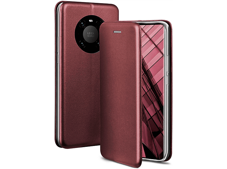 Business Case, Burgund - Mate Cover, Flip Pro, Huawei, 40 Red ONEFLOW