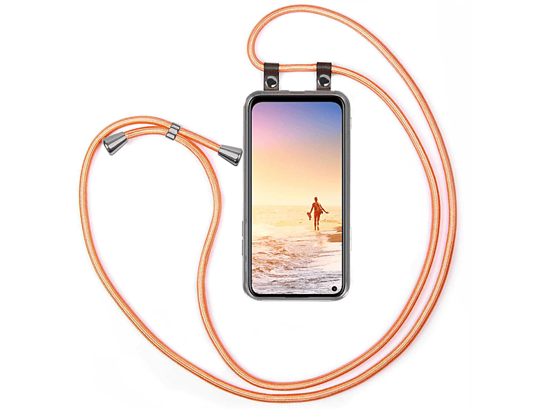 MOEX Handykette, Backcover, Xiaomi, Redmi Note 9, Shiny Coral | Handyketten