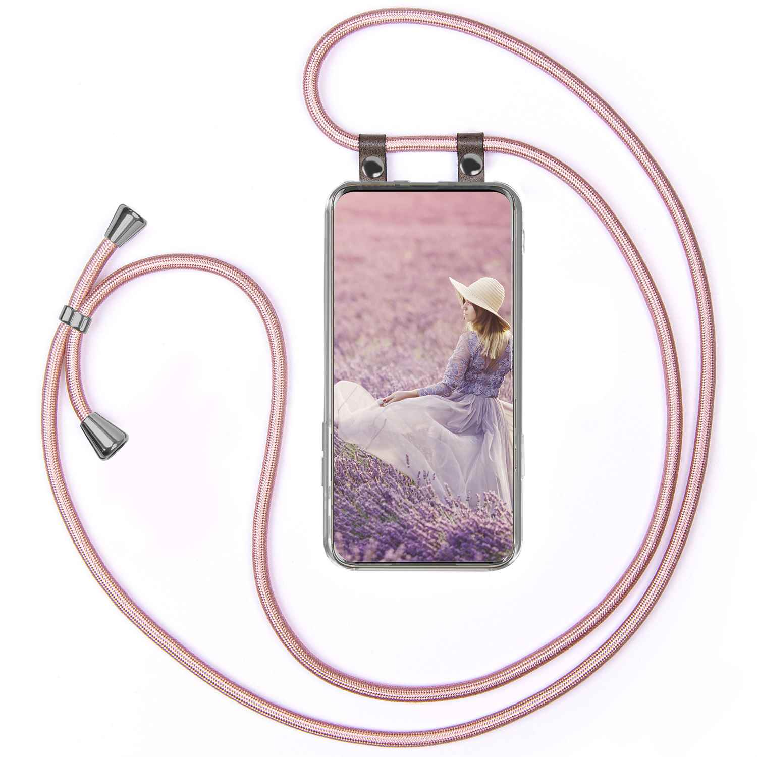 MOEX Handykette, 9X, Honor, Rose Gold Backcover