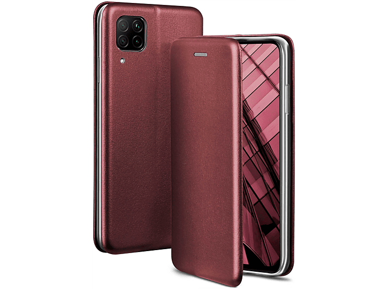 ONEFLOW Business Case, Flip Burgund P40 Huawei, Cover, Lite, - Red